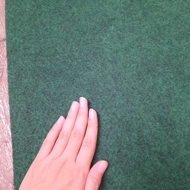 Karpet Lantai Bludru Polos Uk 0,5 x 2mtr, SAHARA Alas Kasur, Alas Kasur, Meja, Nonwoven, Karpet Meteran-EMERALD