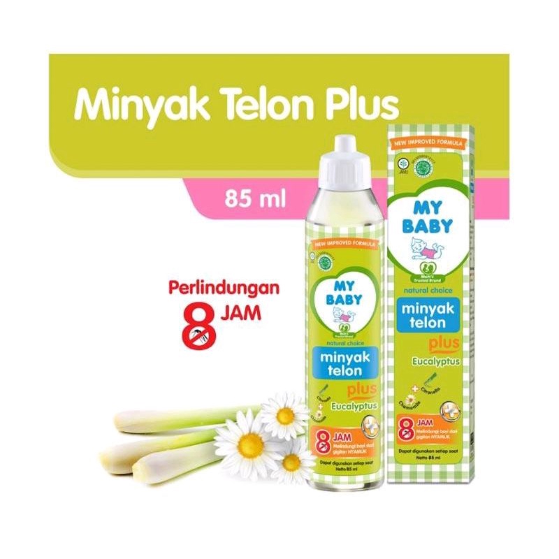 MINYAK TELON PLUS MY BABY 90 ML PLUS 8 JAM