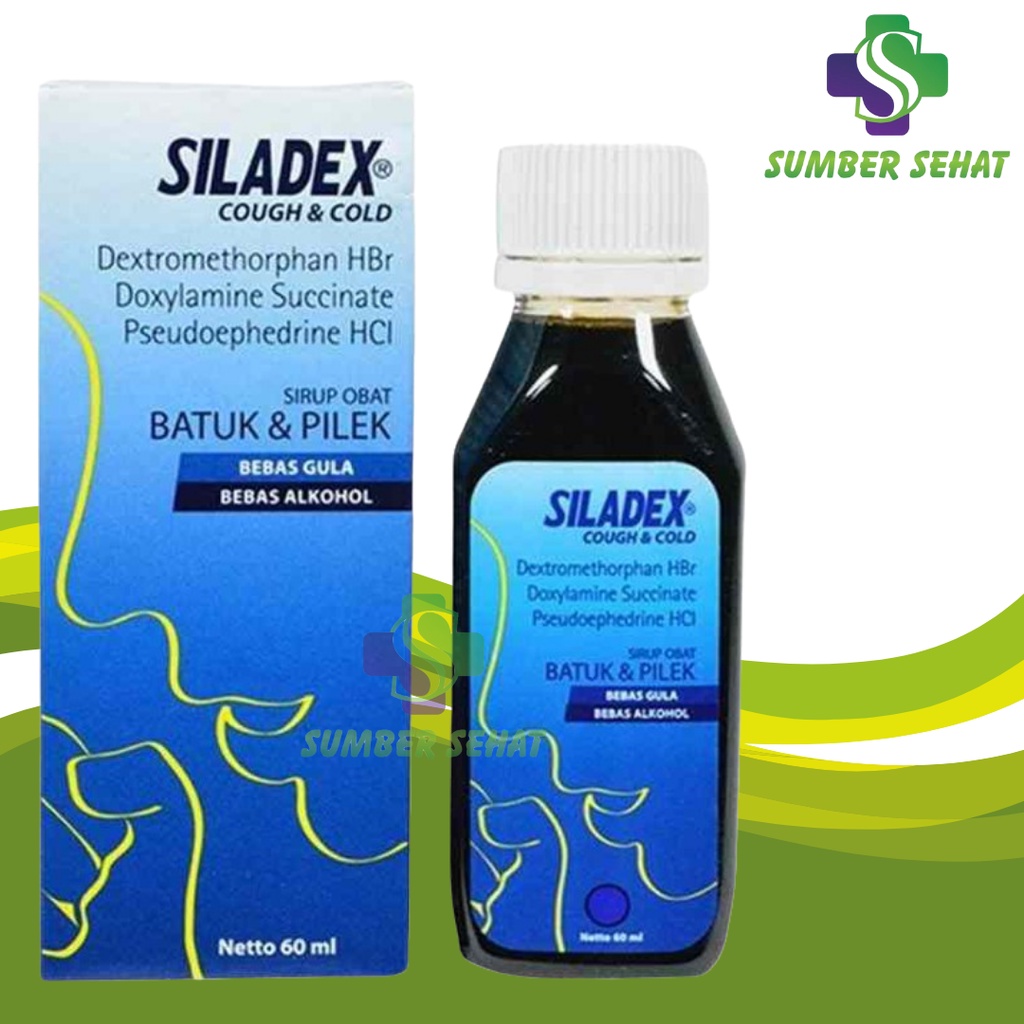 SILADEX BATUK&amp;PILEK SIRUP 60 ML (BIRU)