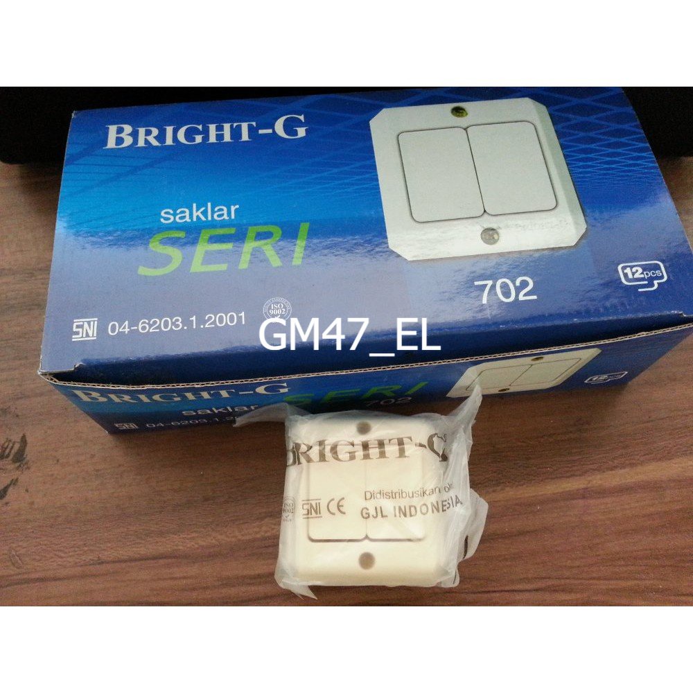 Saklar Bright-G Double / Seri OB - 702
