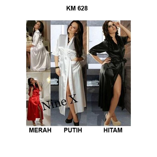 kimono seksi baju tidur wanita / bathrobe km628