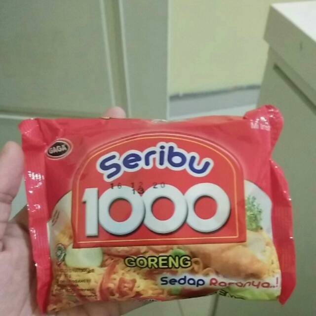 

Mie instan gaga seribu mg 0,1