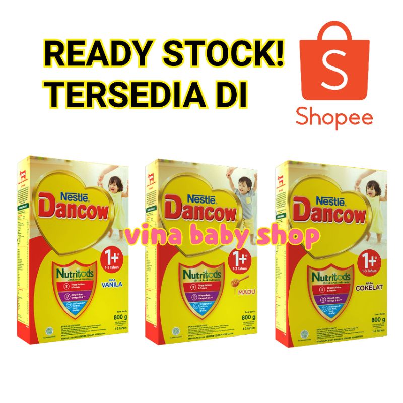 

DANCOW 1 VANILA / MADU / COKELAT 750 GR