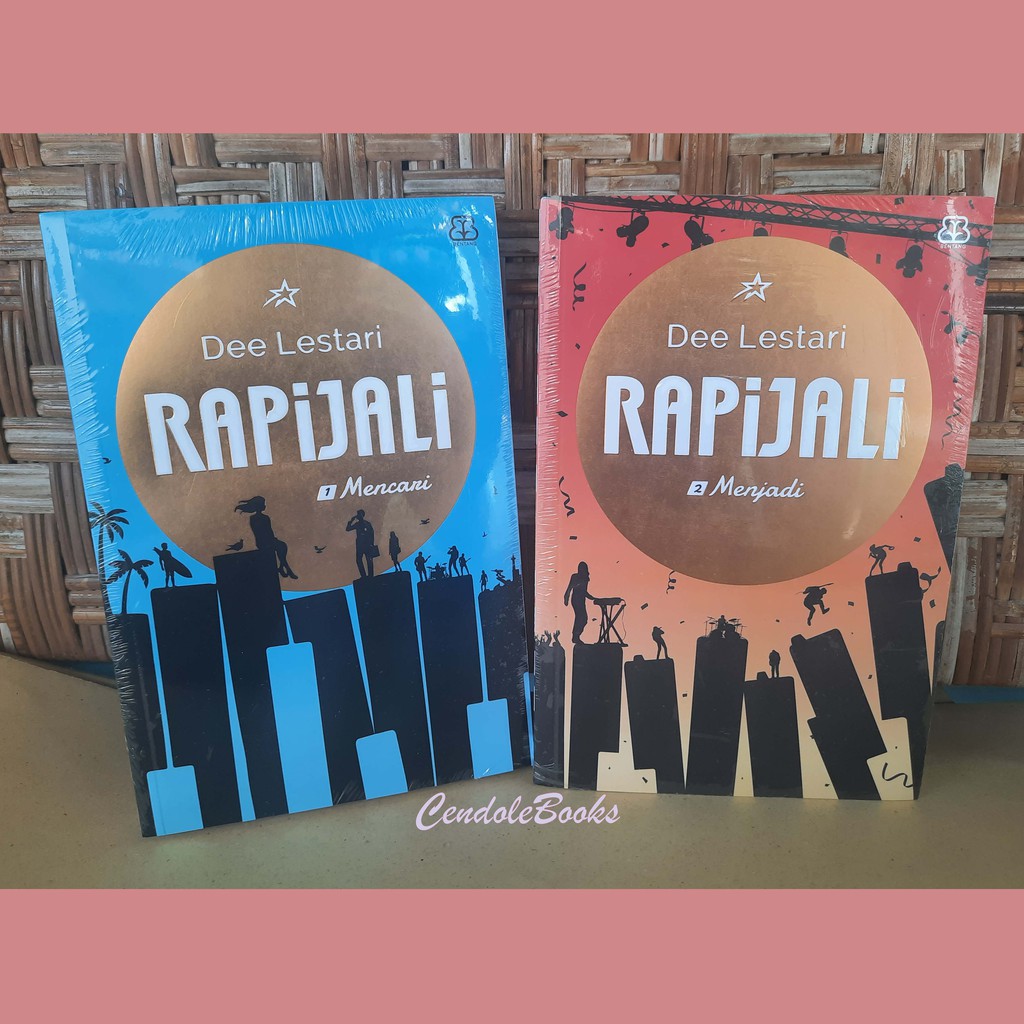 Paket novel Rapijali 1 dan 2 - Dee Lestari