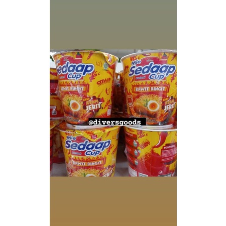 

NEW MI SEDAAP CUP AYAM JERIT RAWIT BINGIT