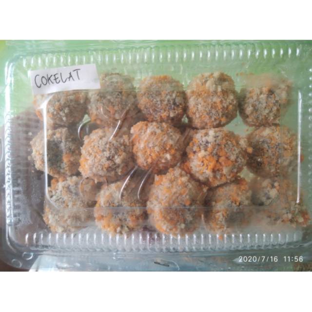 Bola ubi ungu isi coklat homemade