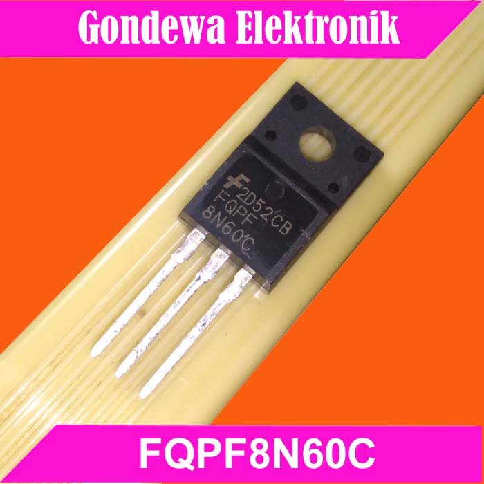 FQPF8N60C FQPF 8N60 8N60C N-Channel mosfet 7,5A 600V TO-220F