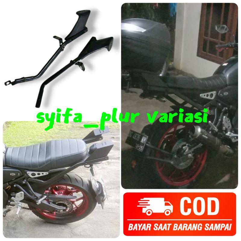 Bracket box monorack yamaha XSR 155