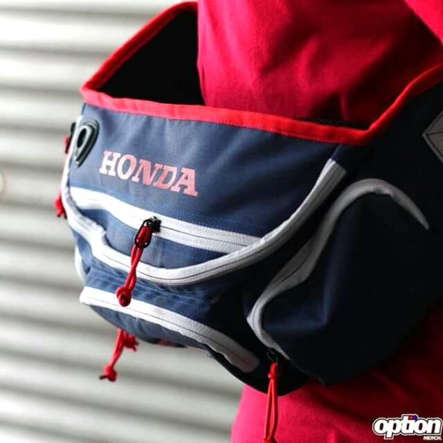 Waistbag Honda / Tas Slempang Honda OPTION MERCH