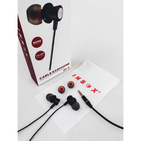 Headset Ultra Bass INBOX Earphone Super Mega Bass Original INBOX