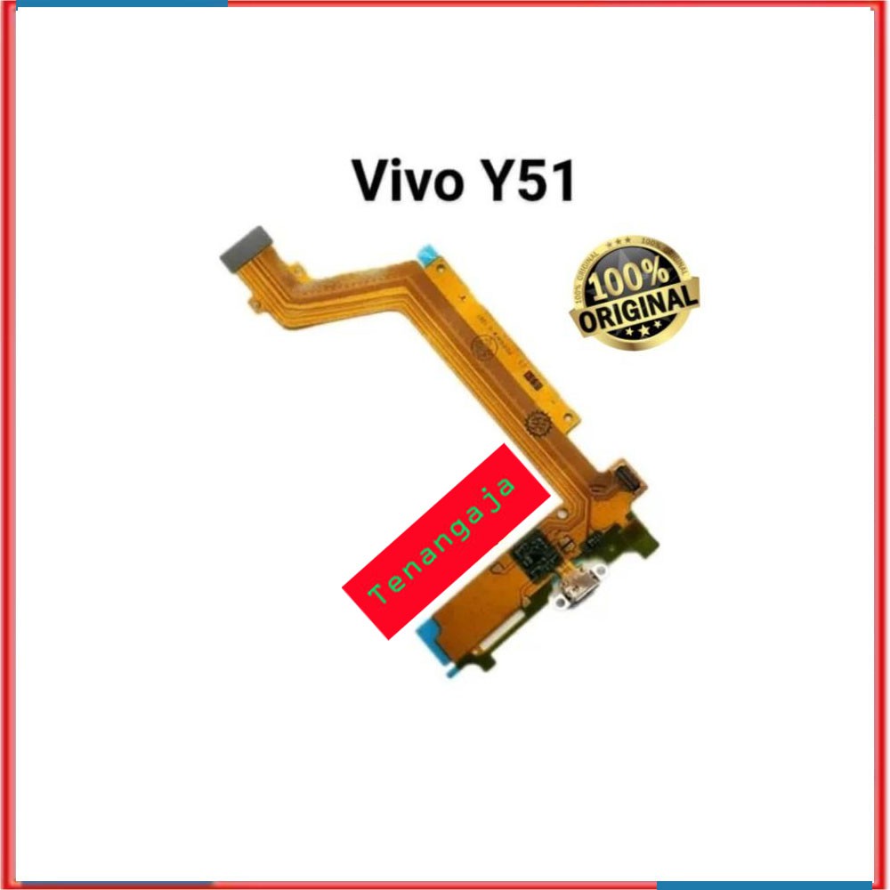 FLEXIBLE CONECTOR KONEKTOR CHARGER VIVO Y51 ORIGINAL