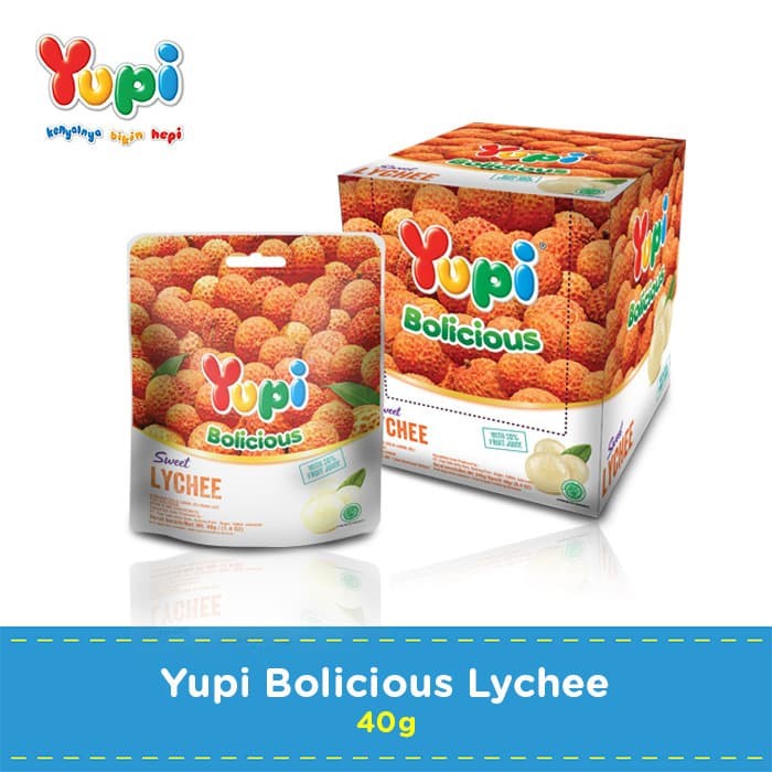 

4eh Yupi Bolicious Lychee 40 Gr 60Jhh