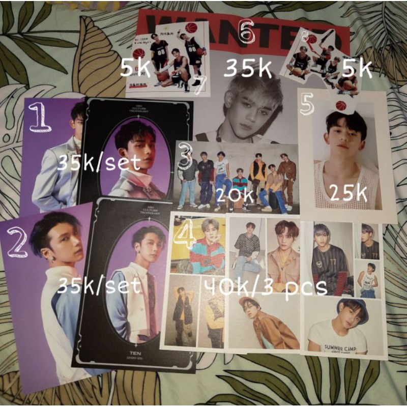 WayV NCT Postcard & Poster Lucas, Ten, Yangyang, Kun, Xiaojun Hendery, Winwin