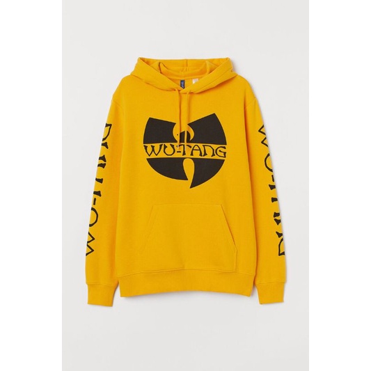 H&M HM Hoodie Wu-tang Yellow
