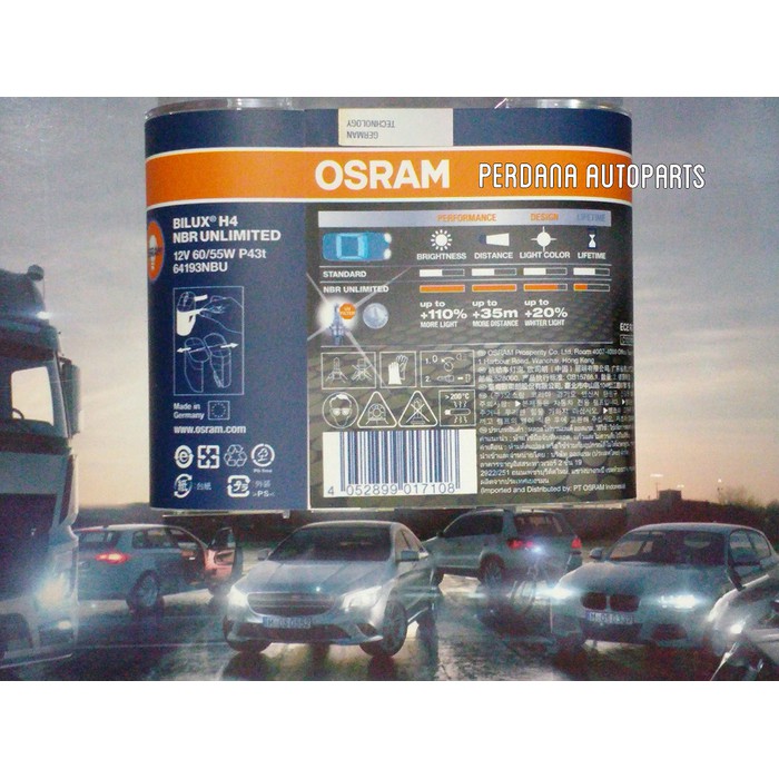 Terbaru Osram HB4 NBR Unlimited