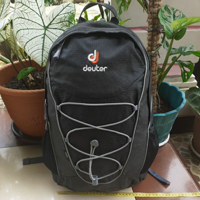 Tas Ransel Second / Preloved / DEUTER Gogo Hitam / Tas Bekas.