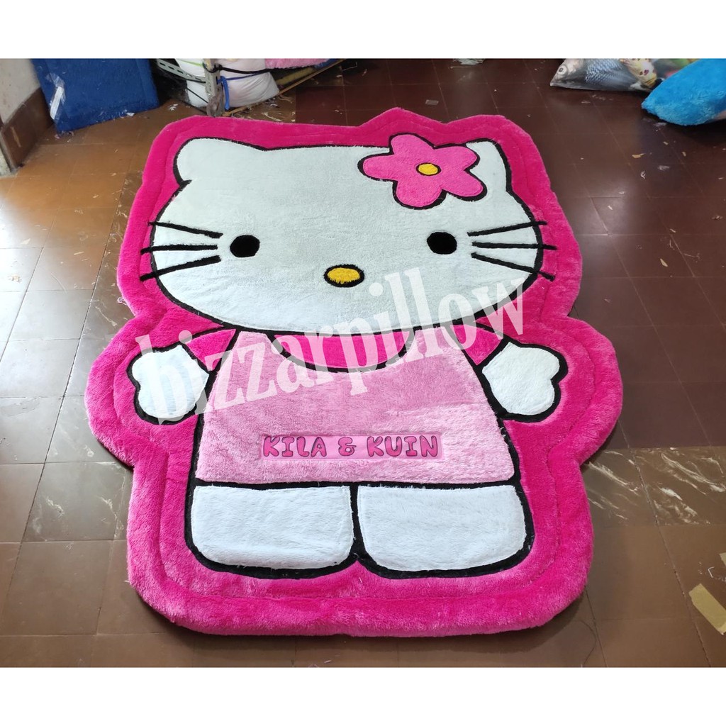 Bizzarpillow Karpet Karakter Kartun Hello kitty BZ283