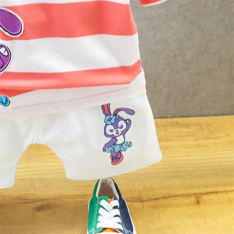 Setelan Anak Permpuan Motif Rabbit Stella Lou