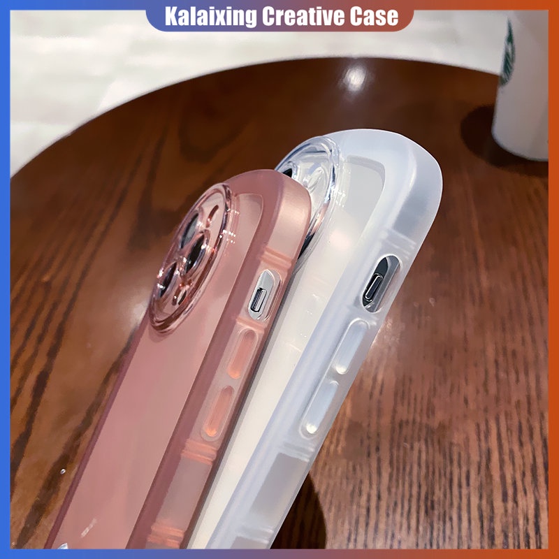 Casing Soft Case iPhone 14 Pro 14Plus 13pro Max 12Pro 11Pro 13mini 12mini 11 Warna Permen Transparan