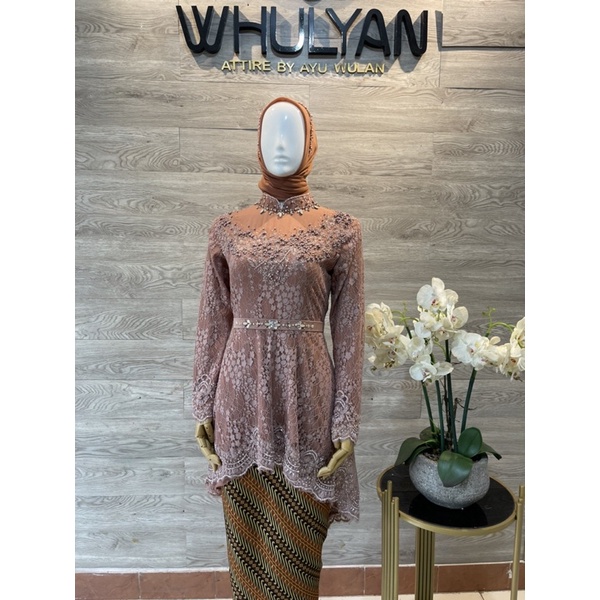 kebaya PEPLUM Rosegold