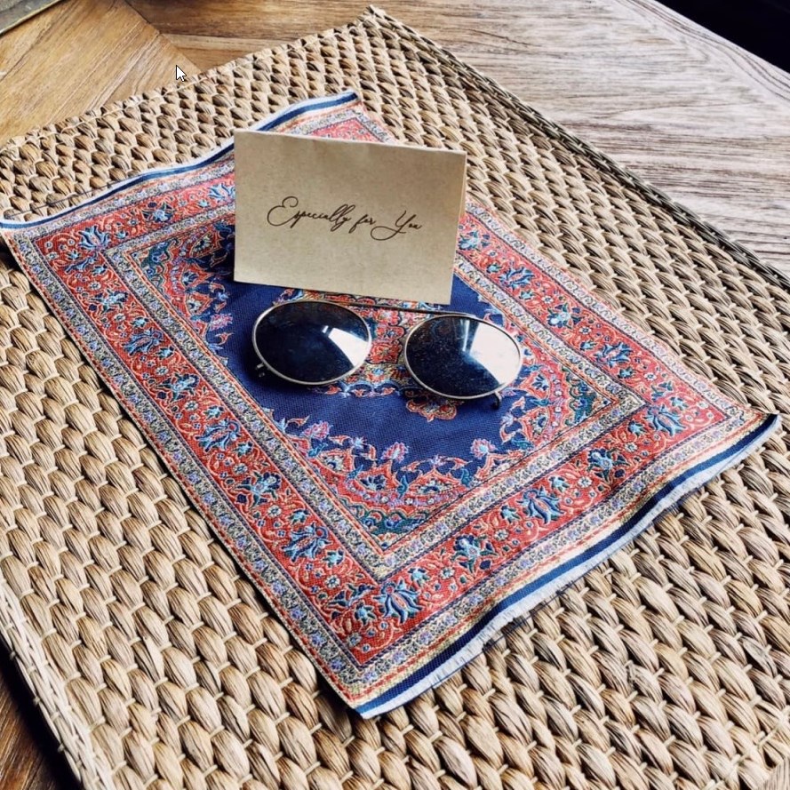 Turki Kilim Woven Rug Karpet Miniatur