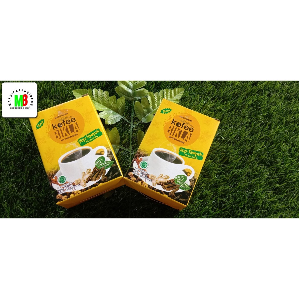 

KOPI BIKLA REMPAH Kopi Berkualitas PAKET 2 BOX 40 SACHET By RIRI BUSINESS