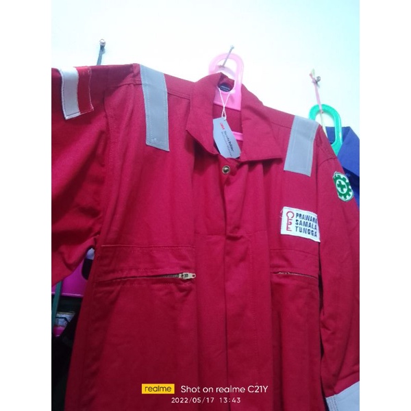 wearpack safety anti api APD wajib.