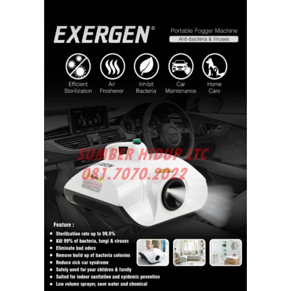 Unik Mesin Fogging Fog Fogger Machine Disinfektan Exergen Murah