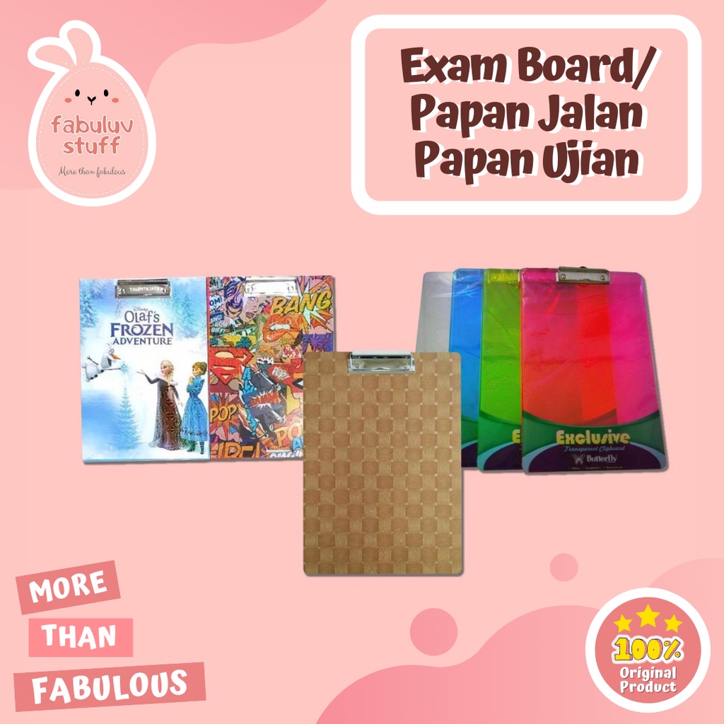 

ATK ~ Papan Jalan / Clipboard Folio