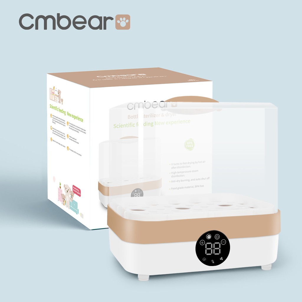 Cmbear Bottle Sterilizer &amp; Dryer Untuk Botol Susu Bayi