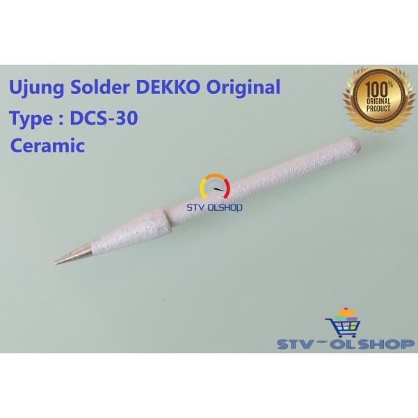 Mata/Ujung Solder Dekko/Tip Solder DCS 30 Korea