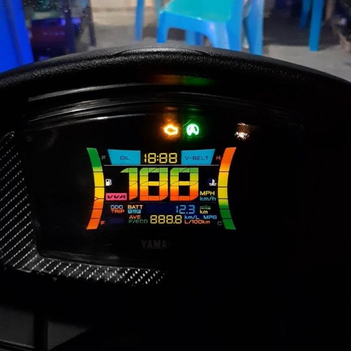 ✬ Stiker LCD speedometer New NMAX 2020 + POLARIZER ✦