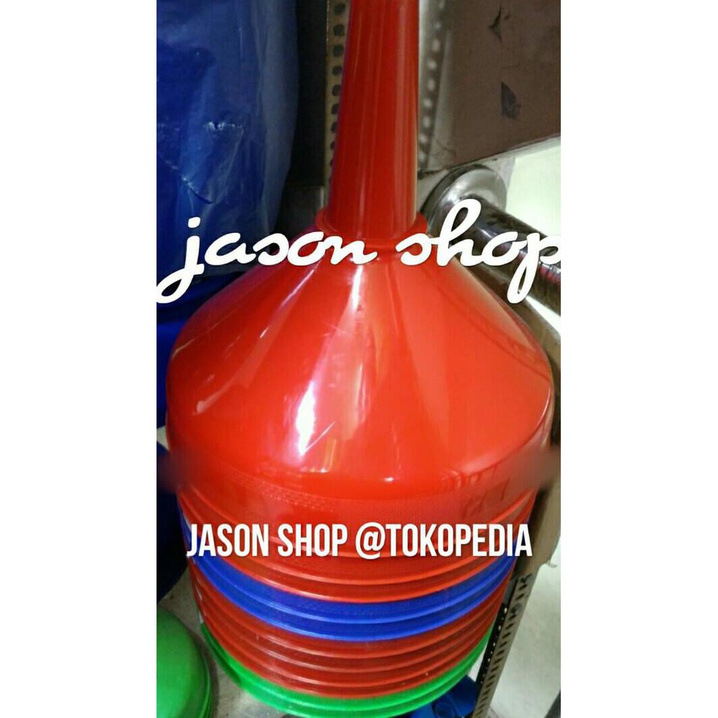 PROMO MURAH Corong plastik 30cm/Corong plastik besar/Corong minyak, air dll/Corong STOK TERBATAS