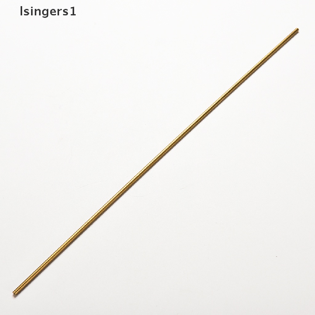 (lsingers1) Tabung Pipa Bahan Kuningan Diameter Dalam 2mm / 3mm / 4mm / 5mm / Panjang 300mm / 0.5mm