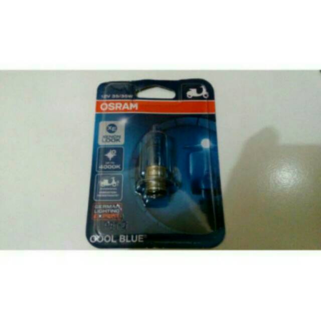 OSRAM COOL BLUE ( lampu depan motor bebek )