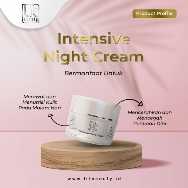 INTENSIVE NIGHT CREAM LIT BEAUTY
