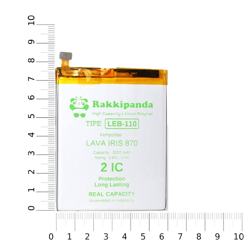 R/K- RakkiPanda - LEB110 Lava Iris 870 Batre Batra Baterai