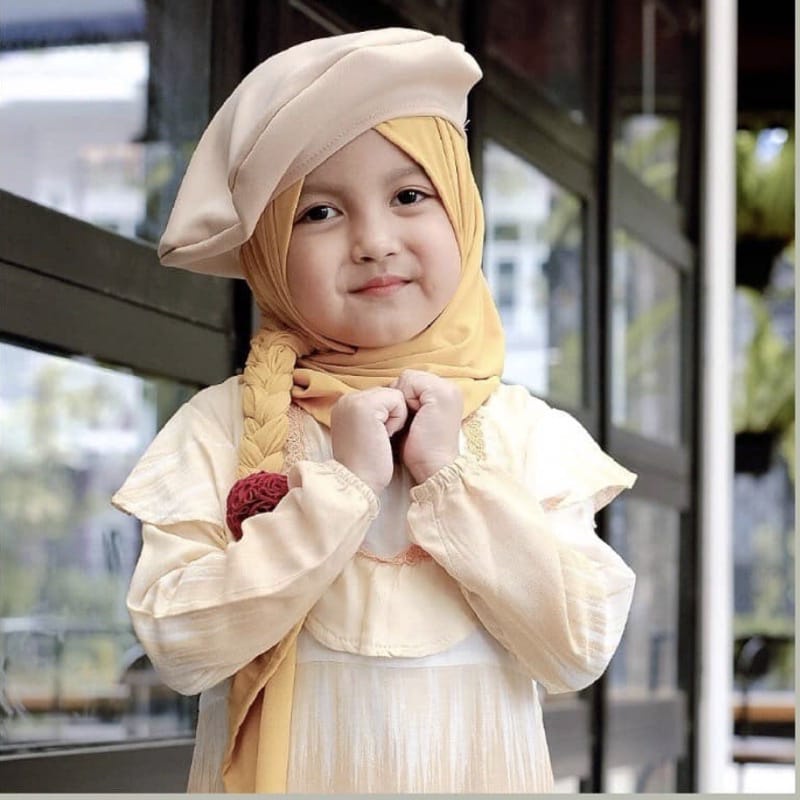 TOPI BARET ANAK PEREMPUAN KOREA KEKINIAN BERET CAPS BAYI KIDS LUCU TERBARU IMPORT J1