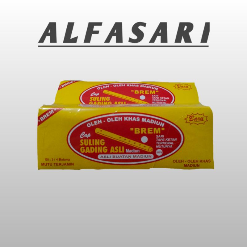

BREM ORIGINAL ISI 3 BATANG ASLI SULING GADING