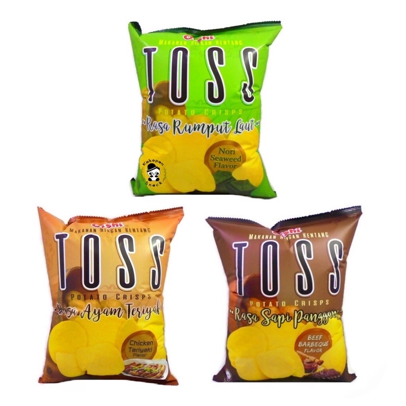 

Oishi | Toss Potato Chips | 75 gram