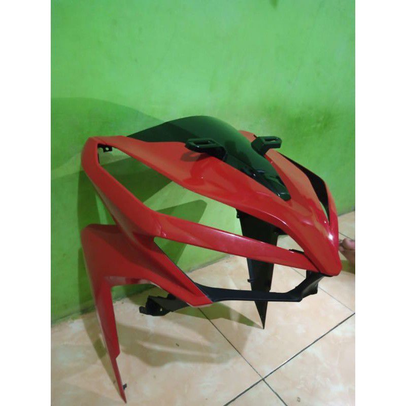 Tameng depan body depan Honda VARIO 125 150 New LED merah