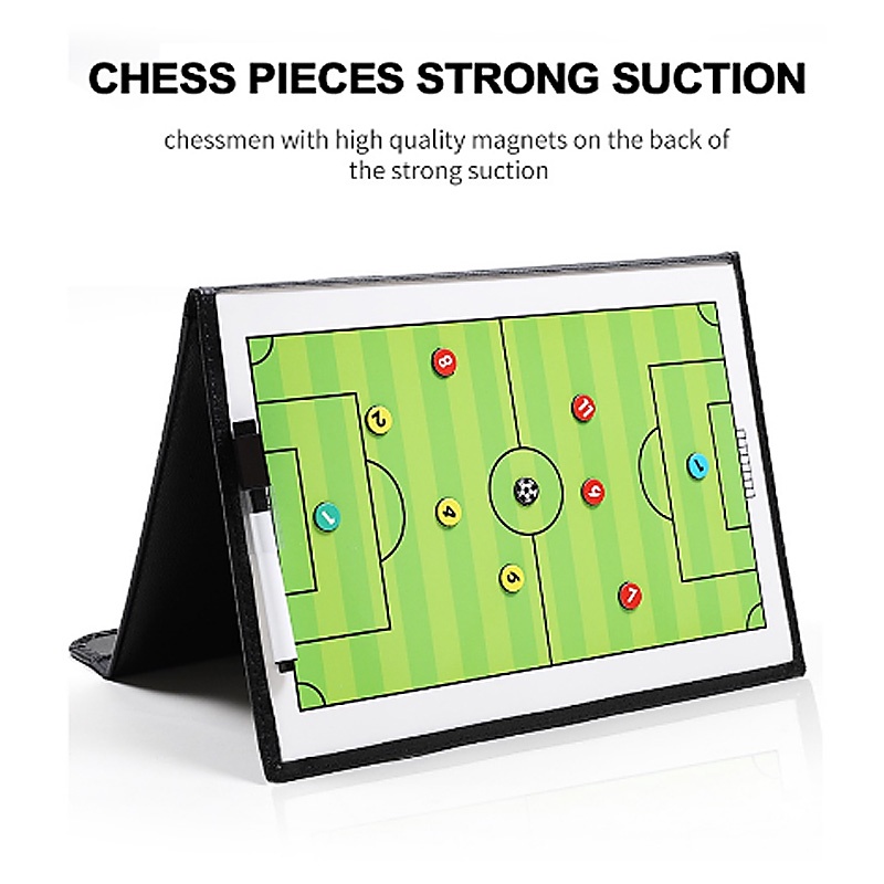 32*53CM Papan Strategi Pelatih Tactic Board Magnet Sepakbola Coach Board