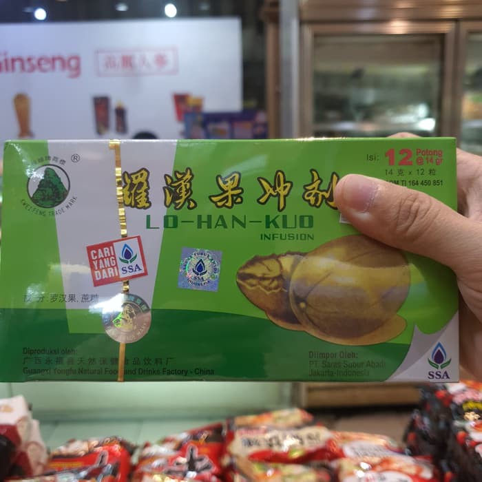 

Lo Han Kuo Teh Panas Dalam Kweifeng Infusion Ko Lohanko Lohankuo Murah