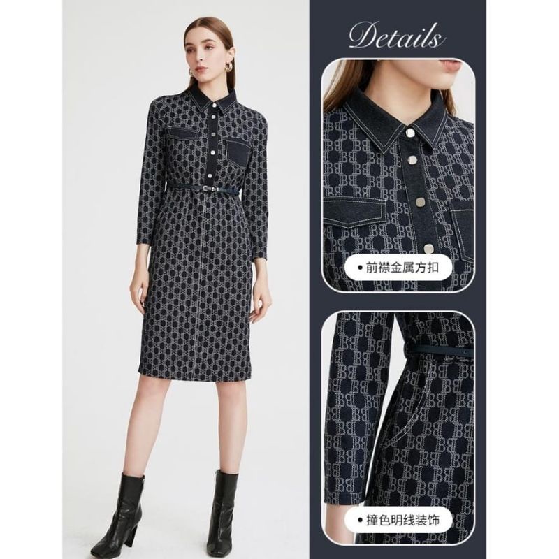 Midi Dress bohemian model 7/9 Premium Import