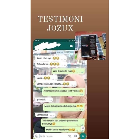 [ ORIGINAL ] Mengatasi ejakulasi dini jozux BPOM bisa COD