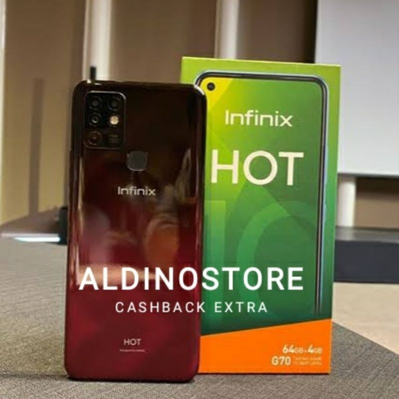 Jual INFINIX HOT 10 RAM 4GB ROM 64GB GARANSI RESMI | Shopee Indonesia