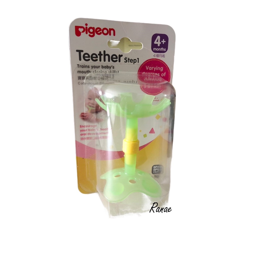 Pigeon teether step 1 4 + Month / gigitan untuk anak