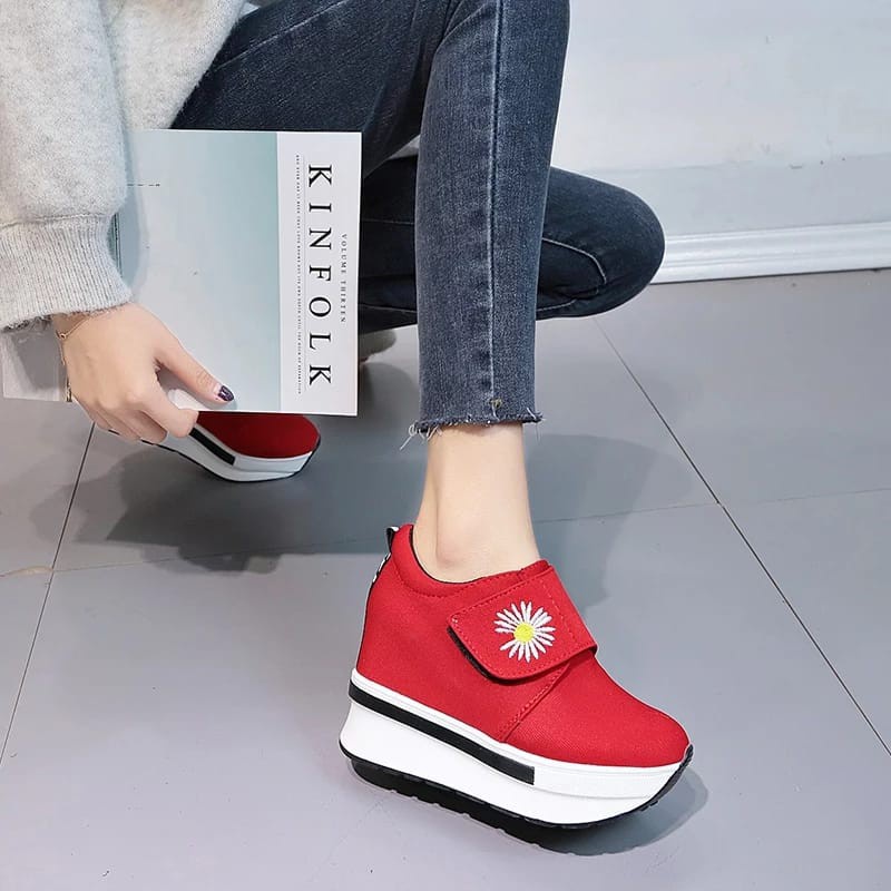 RYS - Vividly Blunt Sepatu Sneakers Wanita Fashion Casual - Ori Import