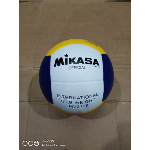 Bola Voli Mikasa MV211S Premium PVC Lembut