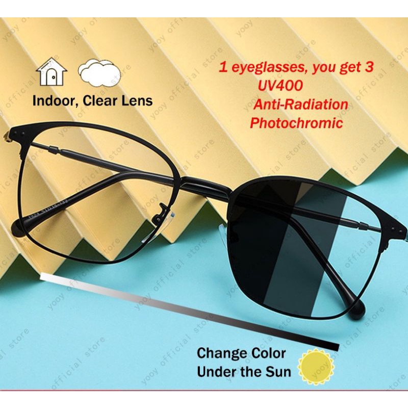 frame 1924 /photocromic/kacamata minus